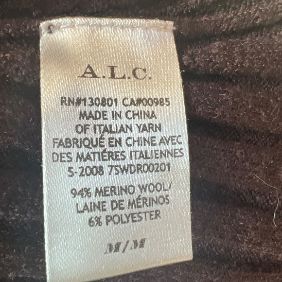 ALC Women's Emmy Dress Chocolate size M - Picture 10 of 10